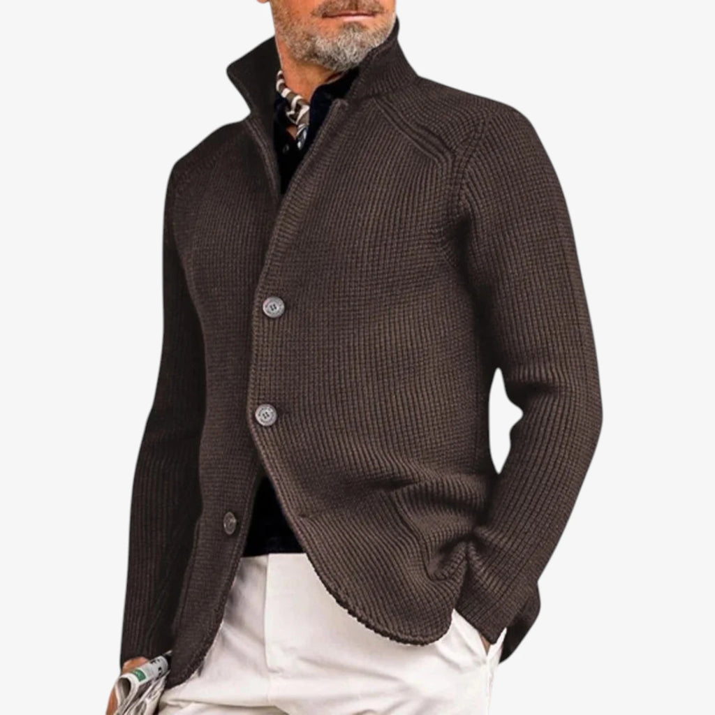 Herre Slim Fit Jakke med For