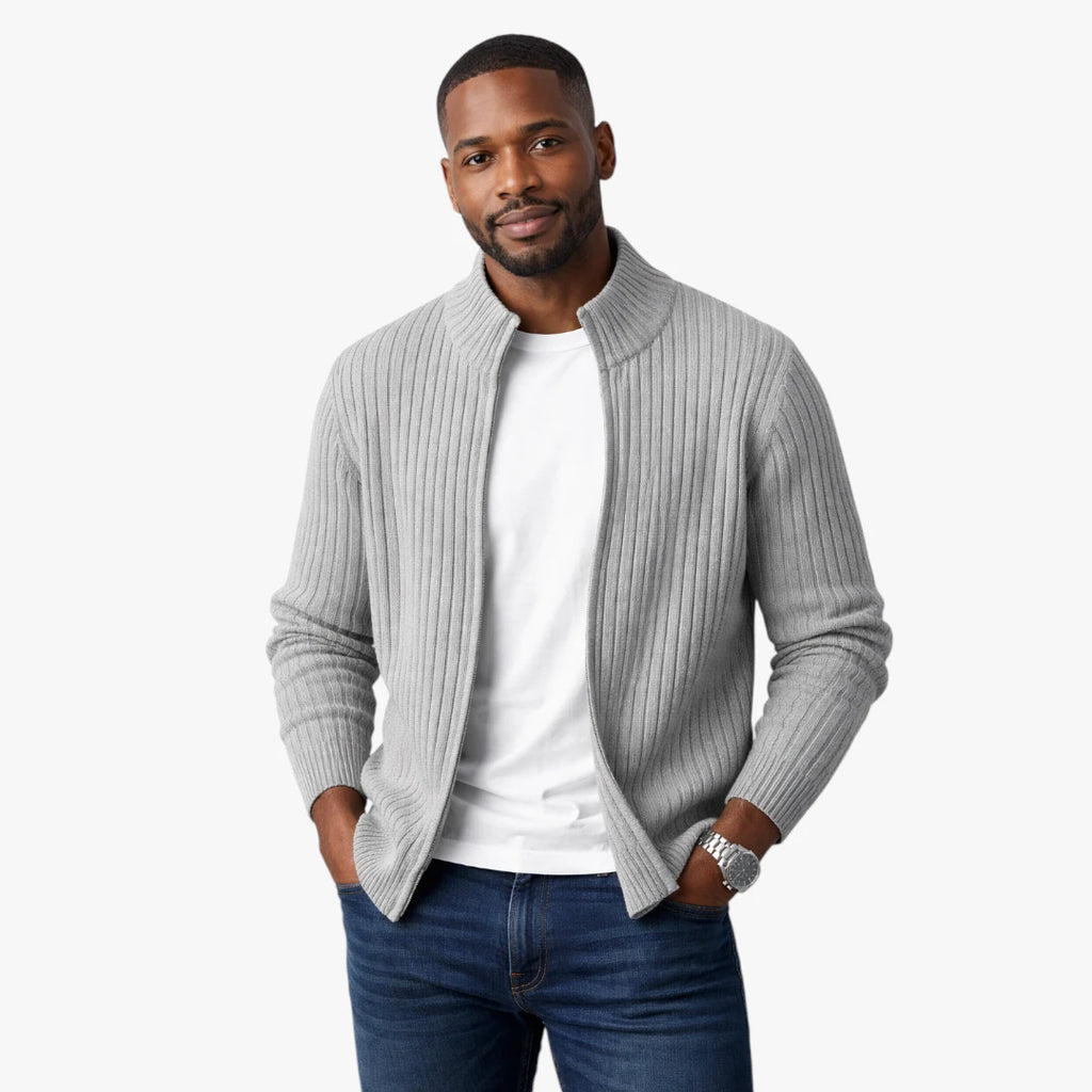 Herre Slim Fit Varm Jakke med Stående krave
