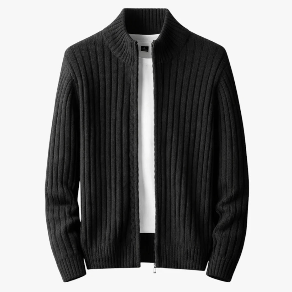 Herre Slim Fit Varm Jakke med Stående krave